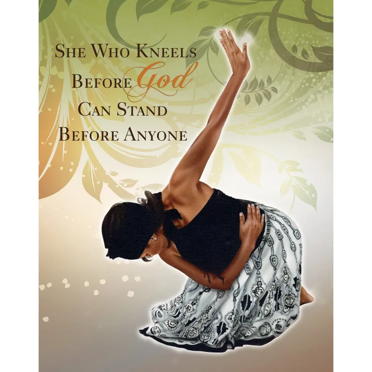 Puzzles^African American Expressions SHE WHO KNEELS PUZZLE