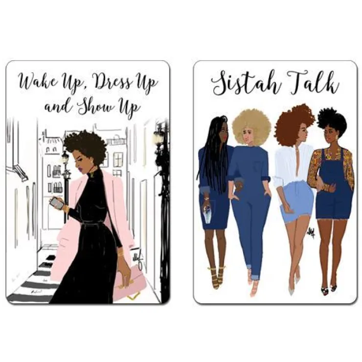 Magnet Sets^African American Expressions SISTAH TALK/SHOW UP