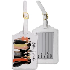 Luggage Tag Sets^African American Expressions SISTER FRIENDS LUGGAGE TAG SET