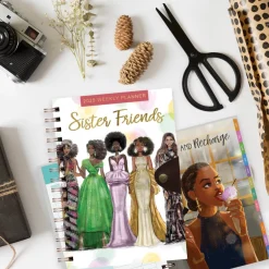 Weekly Planners^African American Expressions 2025 Sister Friends Weekly Planners