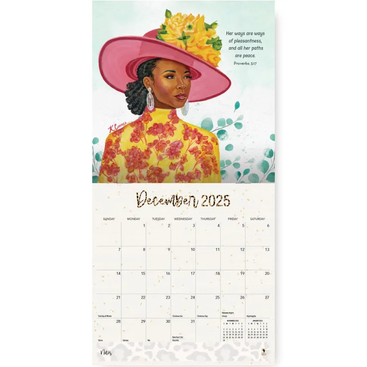 Black Calendars^African American Expressions 2025 Sunday Morning Calendar