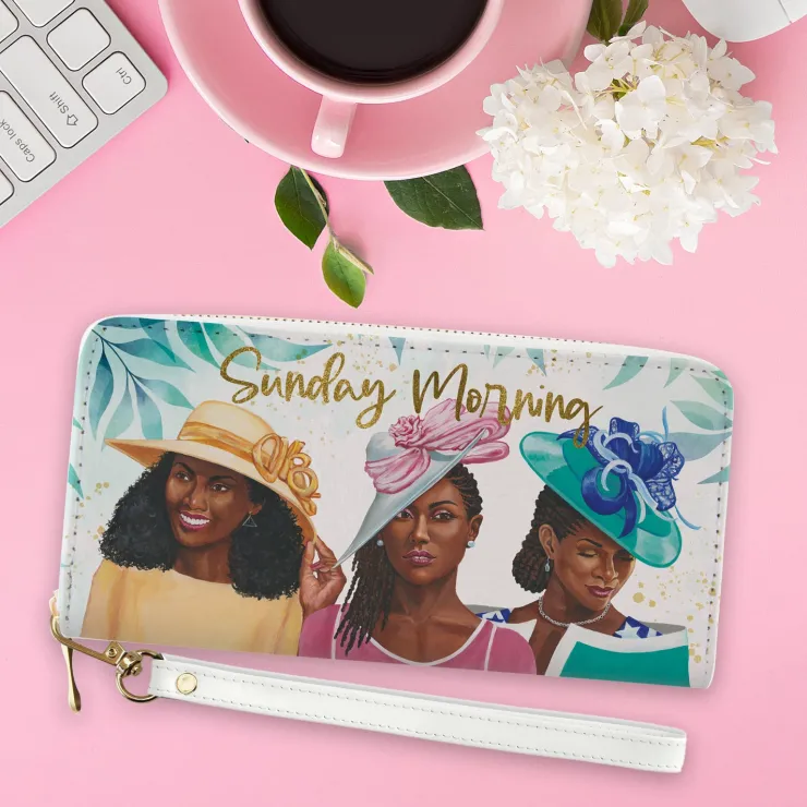 Wallets^African American Expressions Sunday Morning Wallet