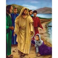 Puzzles^African American Expressions The Hem of His Garmet Puzzle