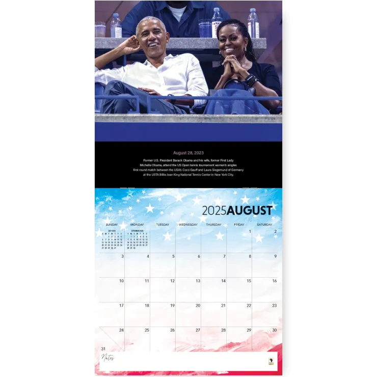 Black Calendars^African American Expressions 2025 The Obamas Calendar