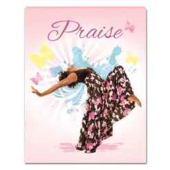 Canvas Art^African American Expressions TOTAL PRAISE CANVAS (MEDIUM)