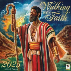 Black Calendars^African American Expressions 2025 Walking by Faith Calendar