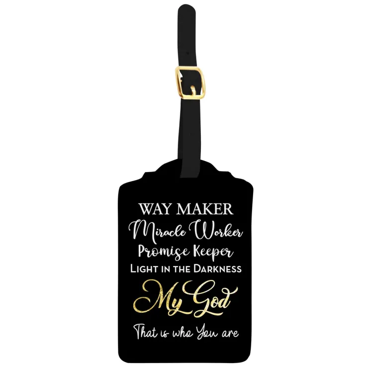 Luggage Tag Sets^African American Expressions Waymaker Luggage Tag Set