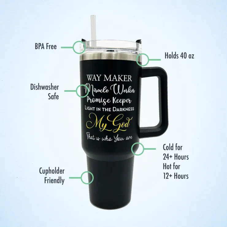 Tumblers^African American Expressions Waymaker Tumbler