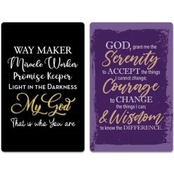 Magnet Sets^African American Expressions Waymaker/Serenity Prayer Magnet Set