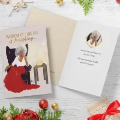 Christmas Cards^African American Expressions WISDOM IS PERISHING